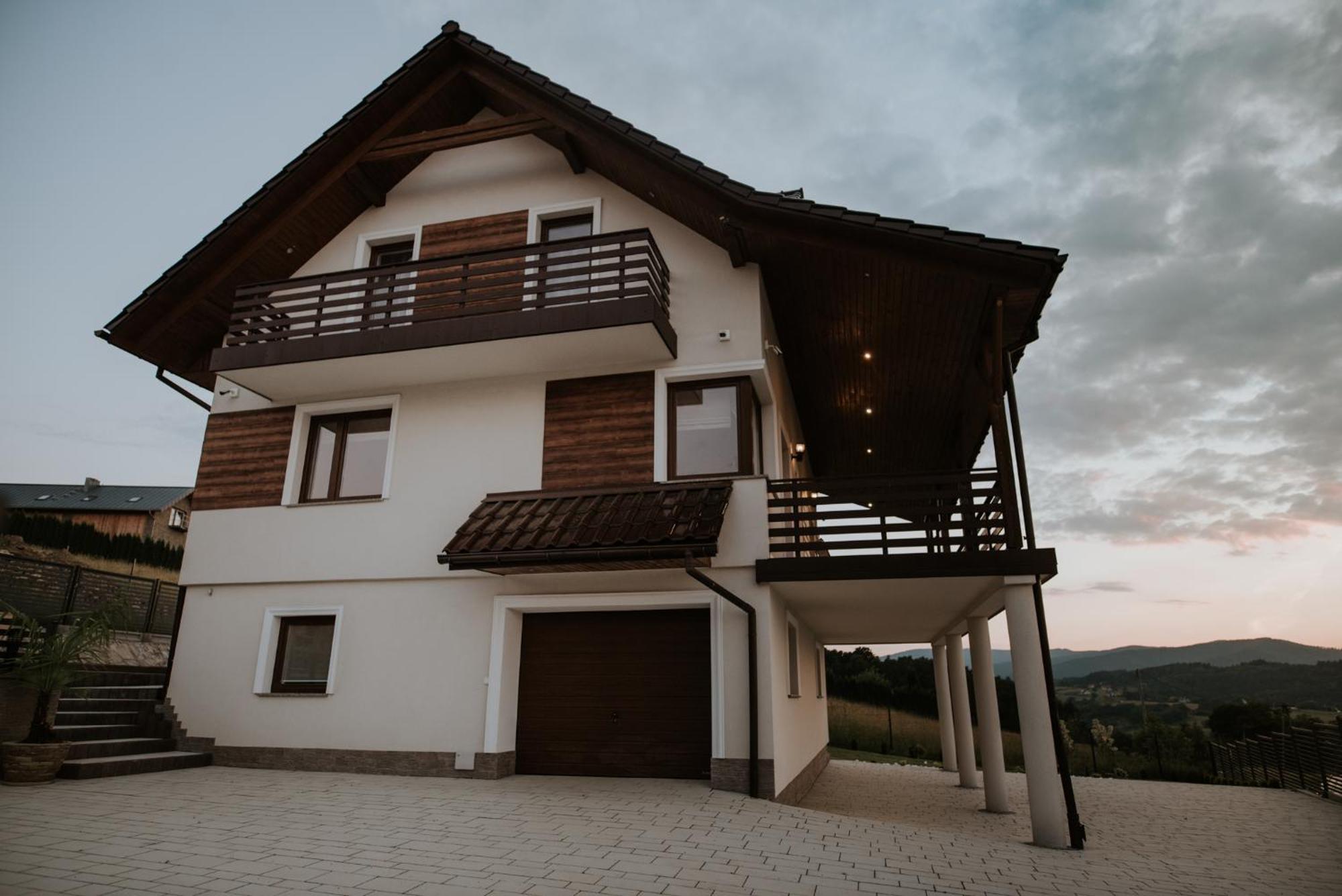 Wzgorze Marzen Villa Zembrzyce Buitenkant foto